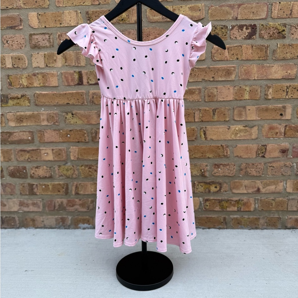 Dot Dot Smile Pink Polka Dot Kids Dress